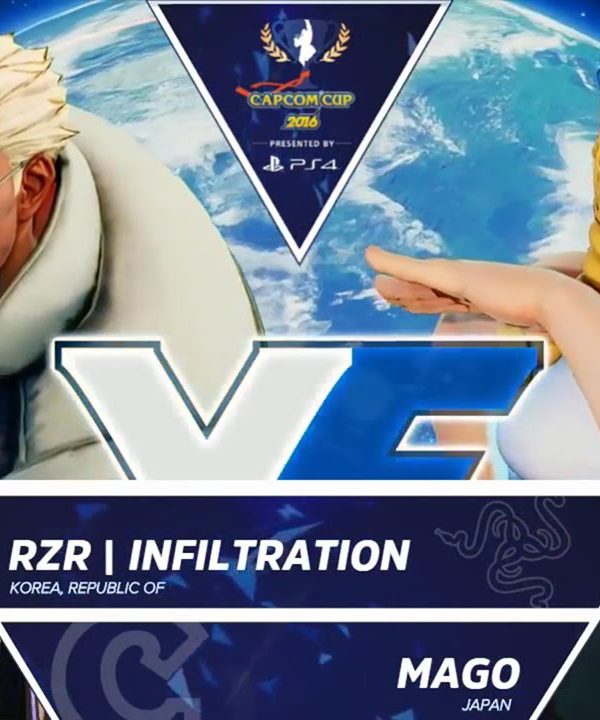 【スト５】RZR Infiltration vs Mago – Capcom Cup Day 1 Top 32 – CPT2016