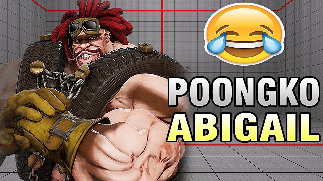 【スト５】SFV – Poongko (Abigail) Hilarious Match ?