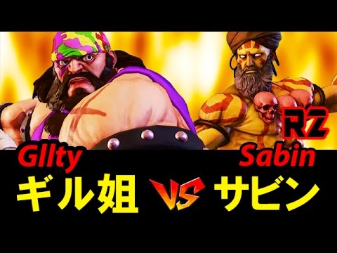 【スト５】ギル姐(ザンギエフ) vs サビン(ダルシム) SF5 ZANGIEF vs DHALSIM